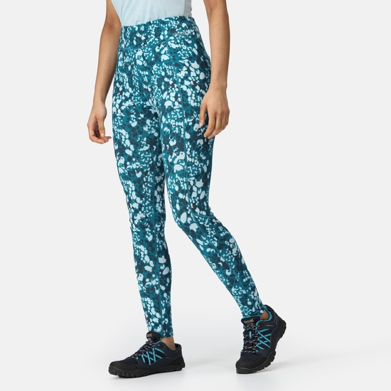 Holeen II Femme Legging Bleu