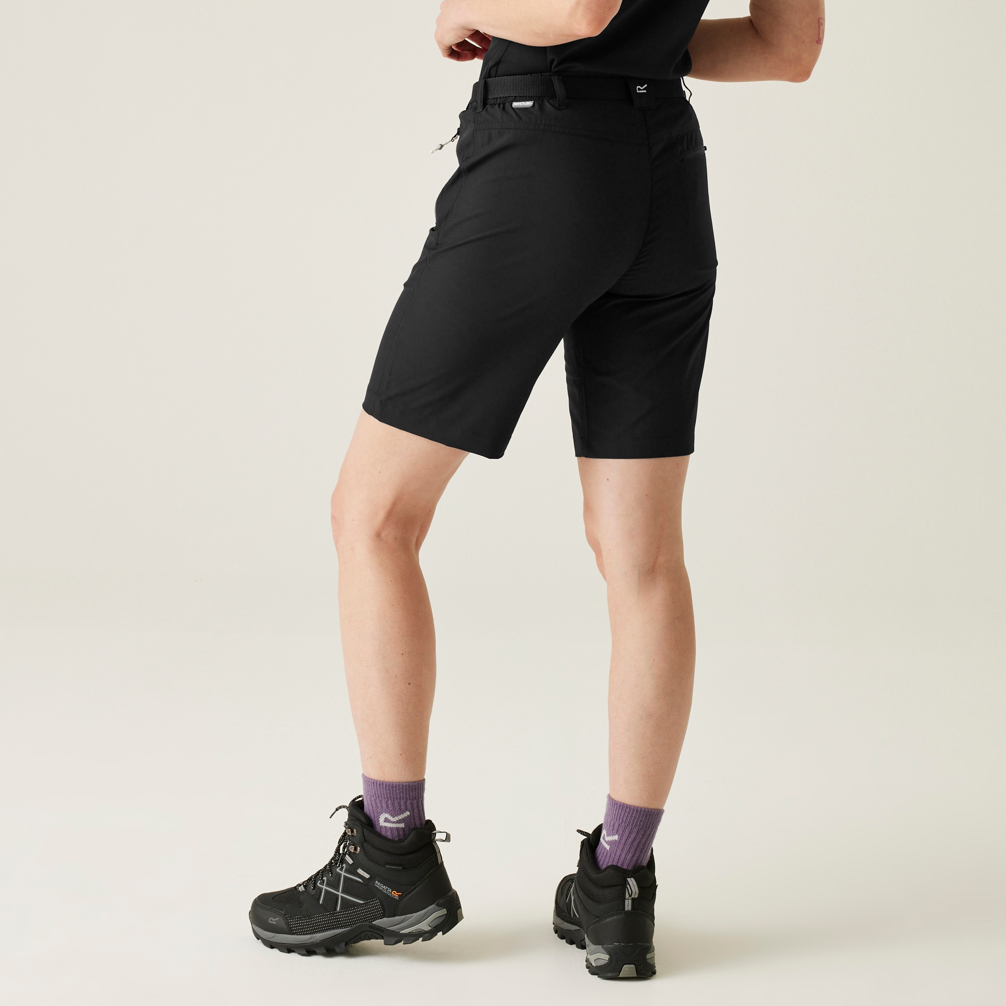 Regatta Damskie szorty Xert Czarny