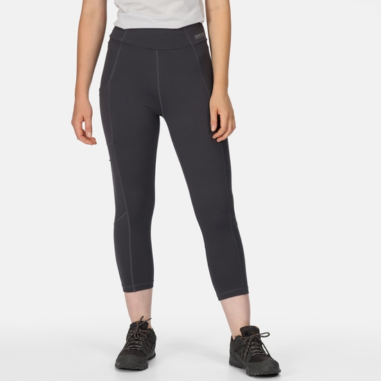 Women's Holeen 3/4 Legging Seal Grey 