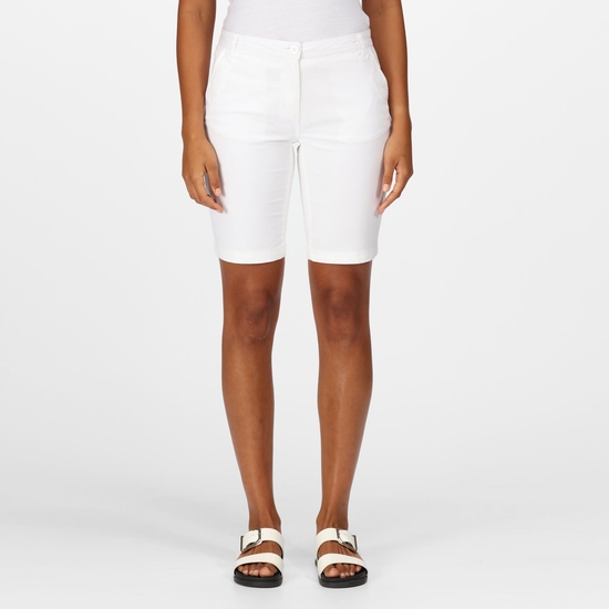 Women's Bayla Casual Shorts White 