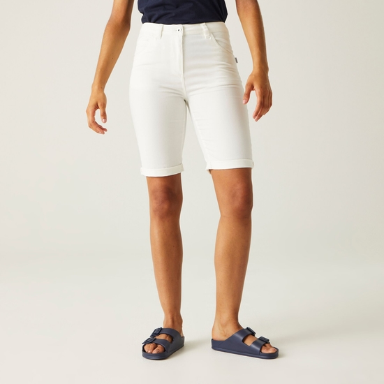 Erdre Shorts für Damen Weiß