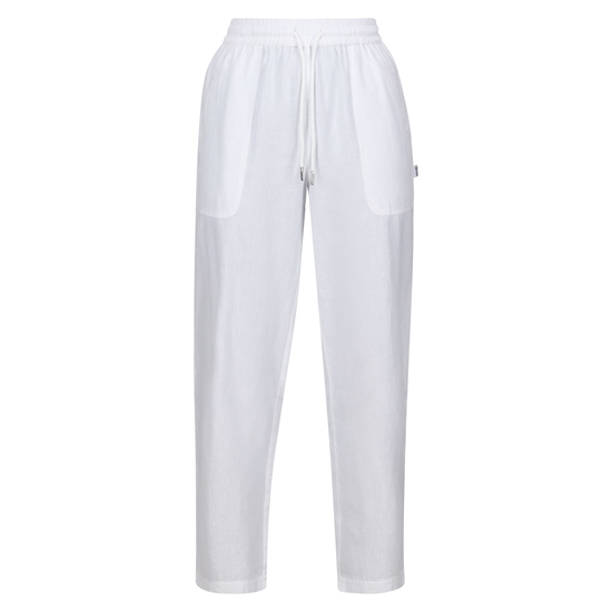 Damskie spodnie Corso Biały