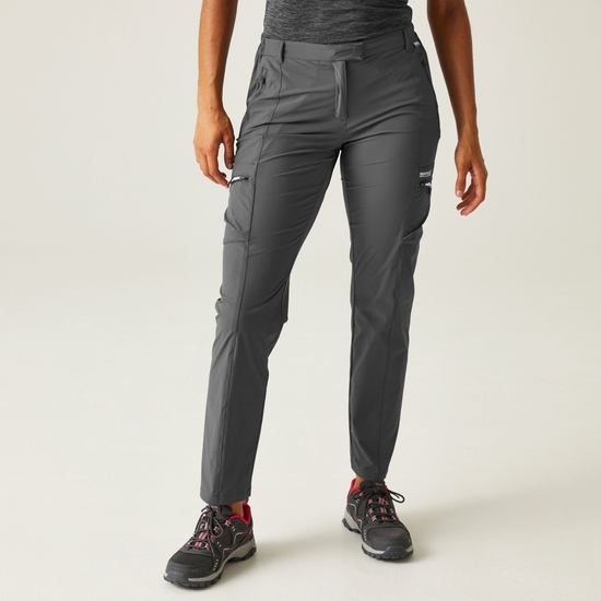 Women's Travel Light Packaway Trousers Seal Grey