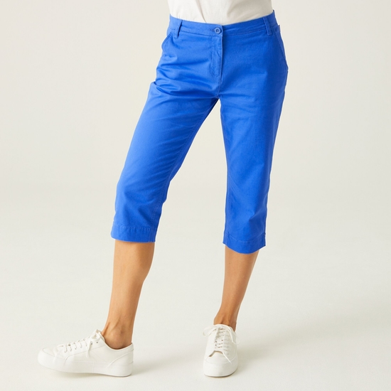 Women's Bayletta Capri Trousers Sonic Blue