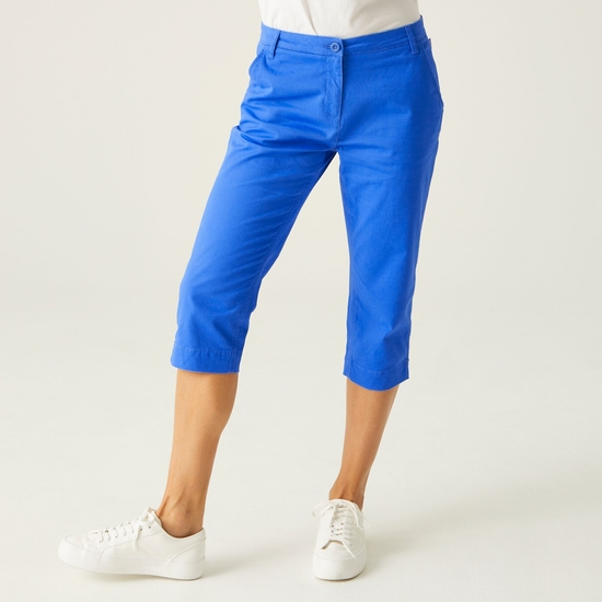 Bayletta Femme Pantalon capri Bleu