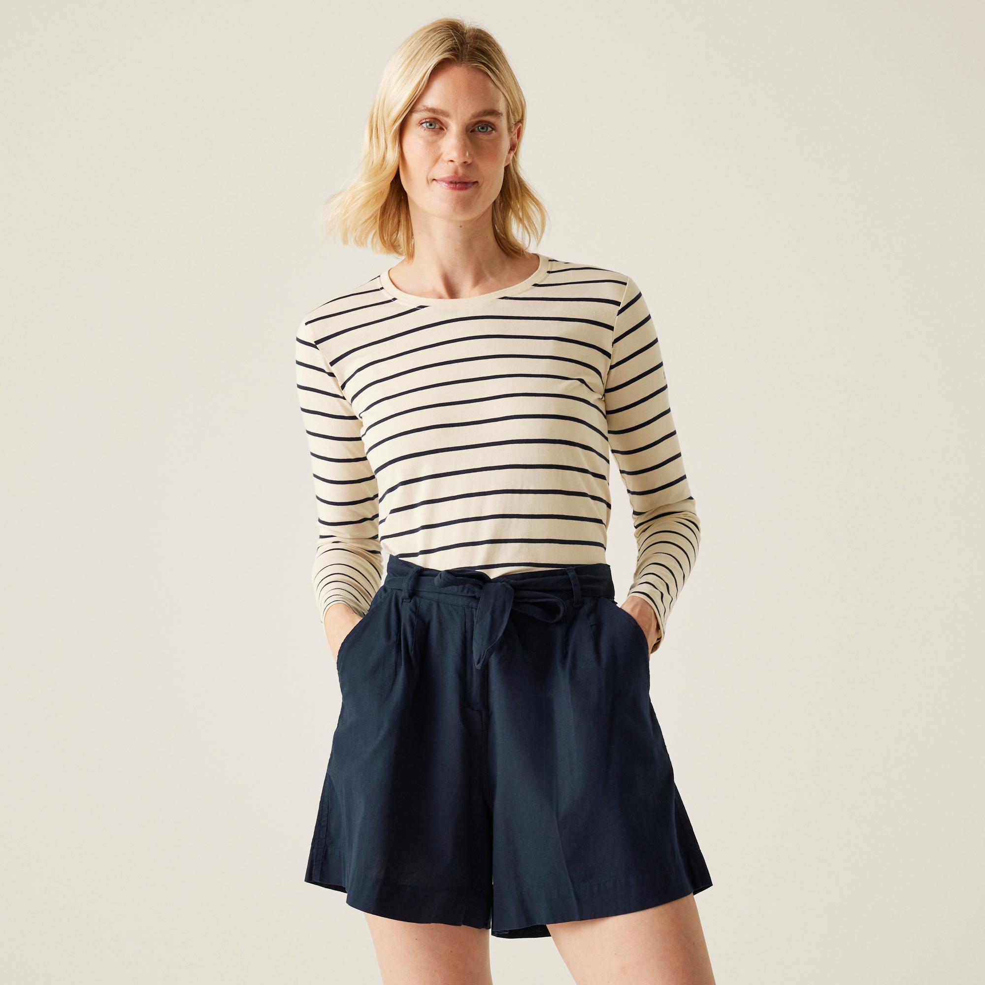 Regatta Damskie spodenki Sabela II Granatowy