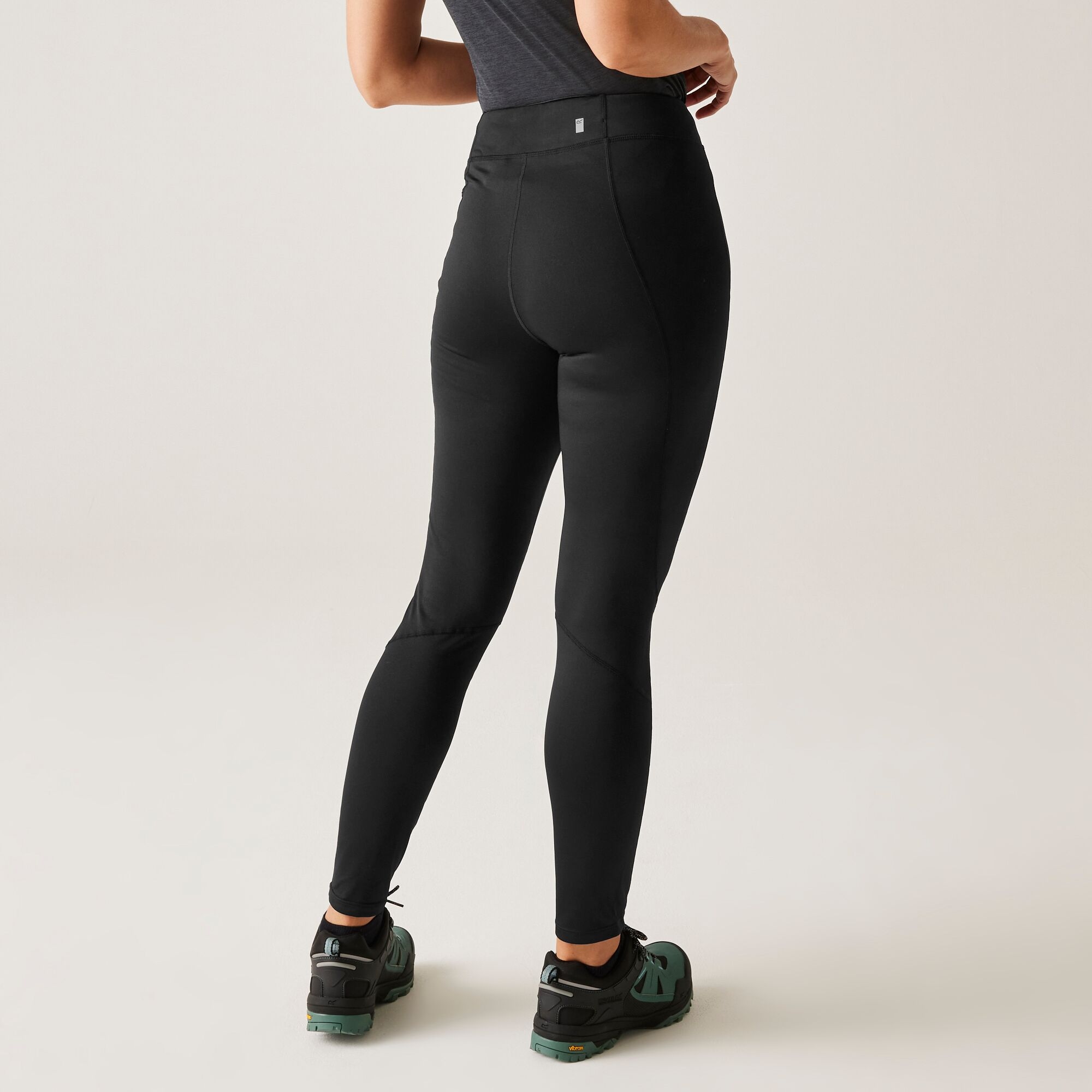 Regatta Legginsy damskie ocieplane Holeen II Winter Czarny