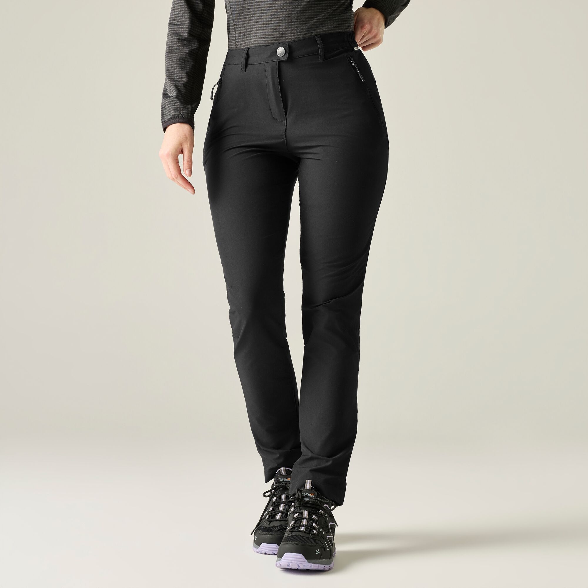Regatta Women's Highton Ii Walking Trousers - Black Small