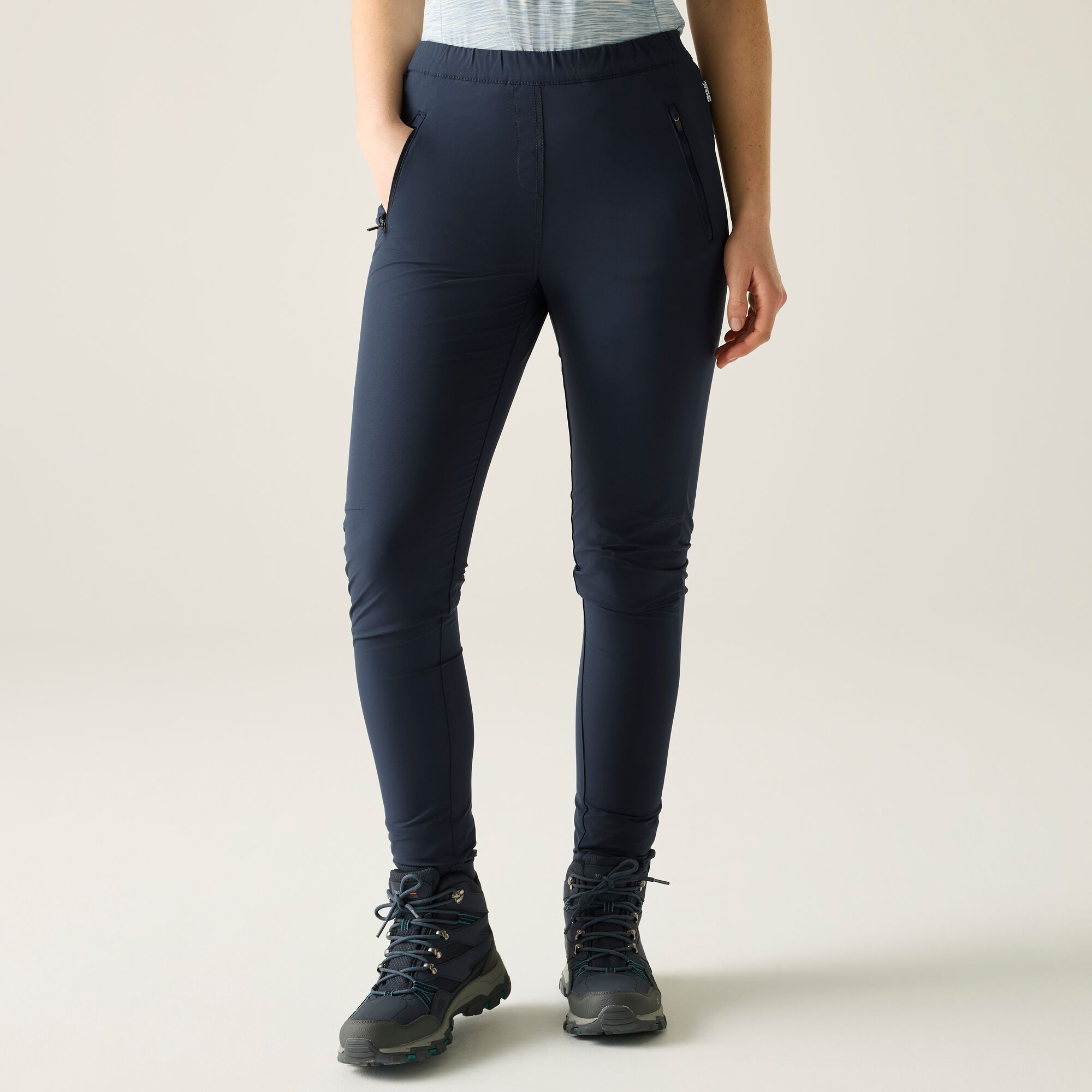 Regatta Pentre Stretch Ii Walking Trousers Size: 12 R Women's Blue