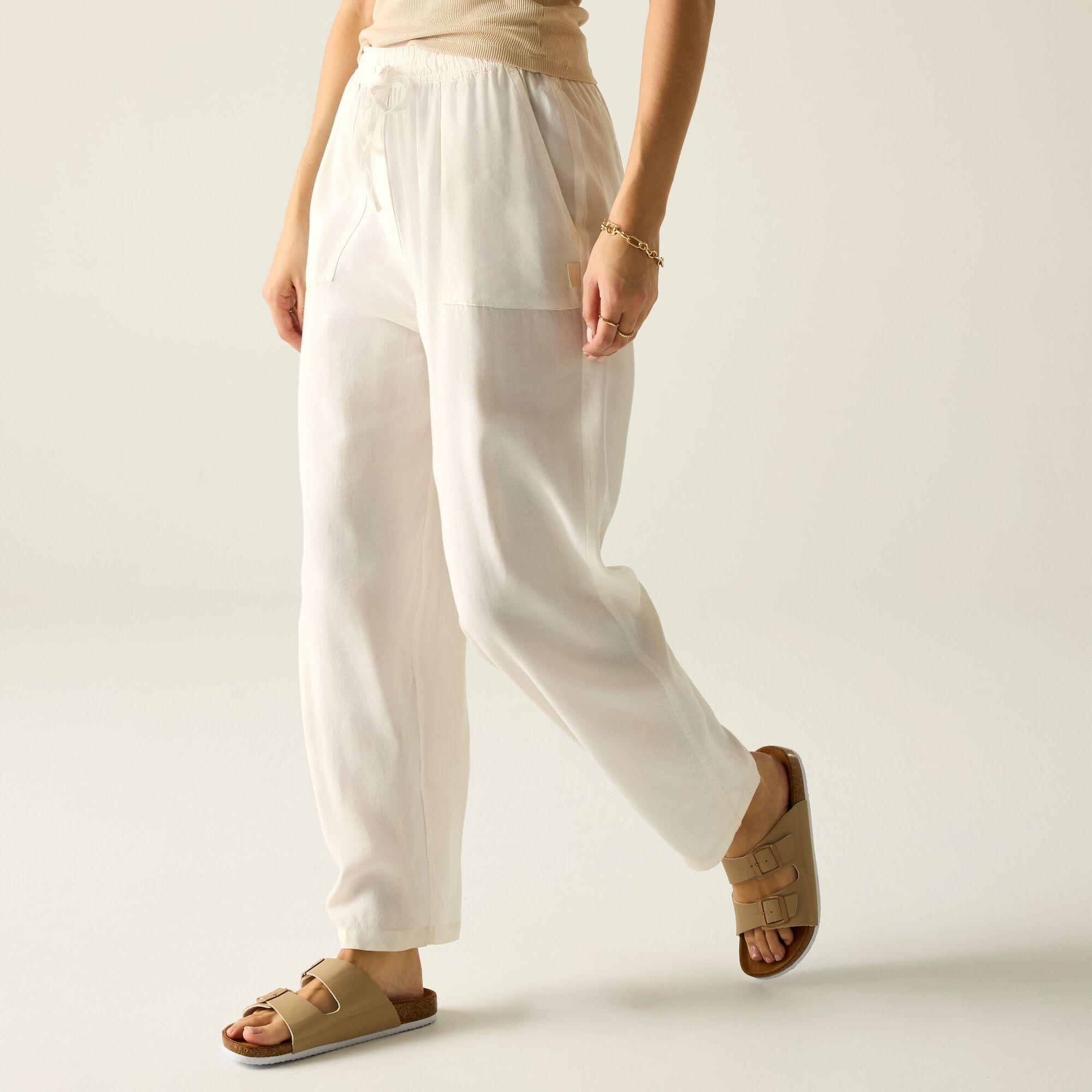 Regatta Regatta Spodnie damskie casual Elbrie Biały