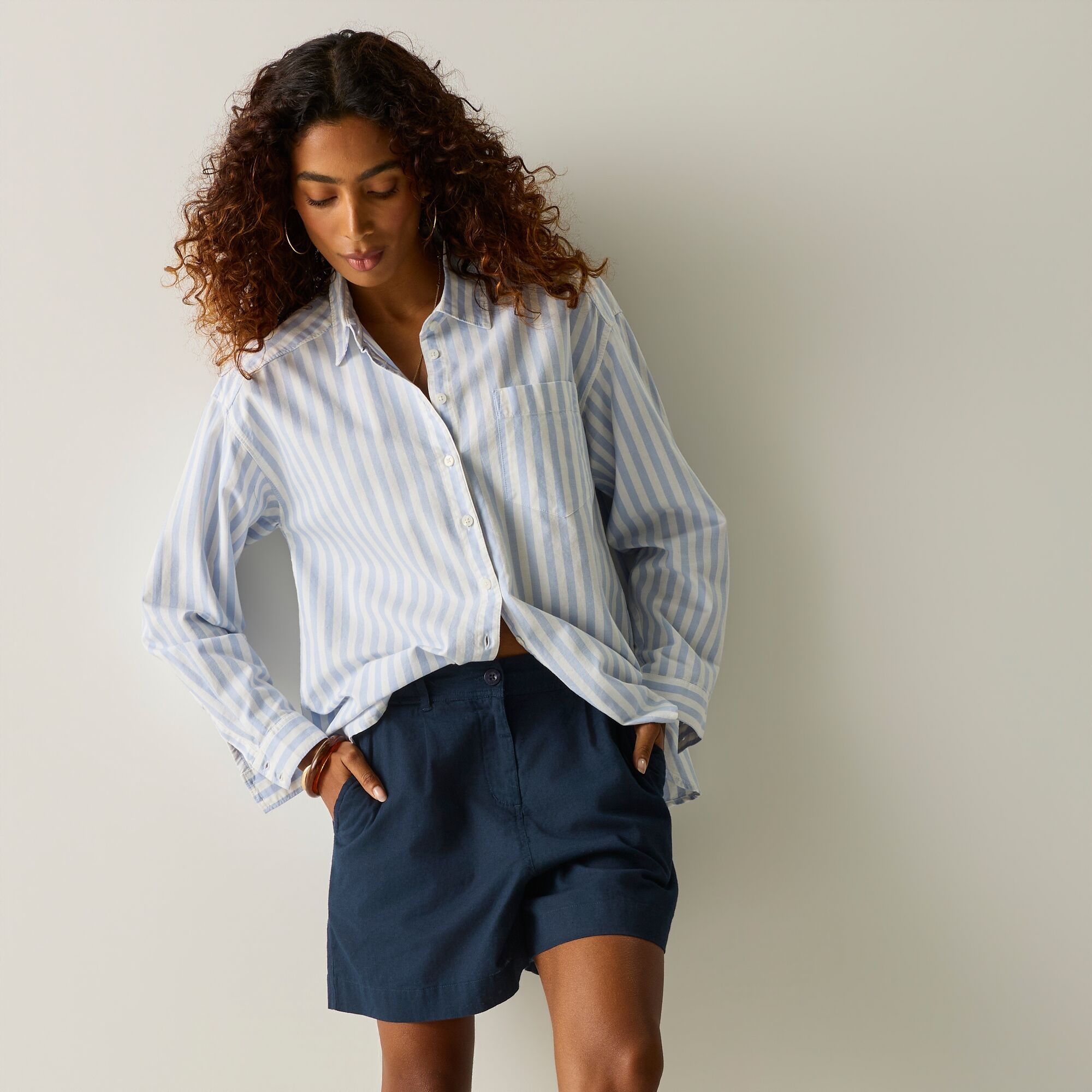 Regatta Women's Mid Navy Sabelle Summer Shorts In | Size: 14 - Image 3