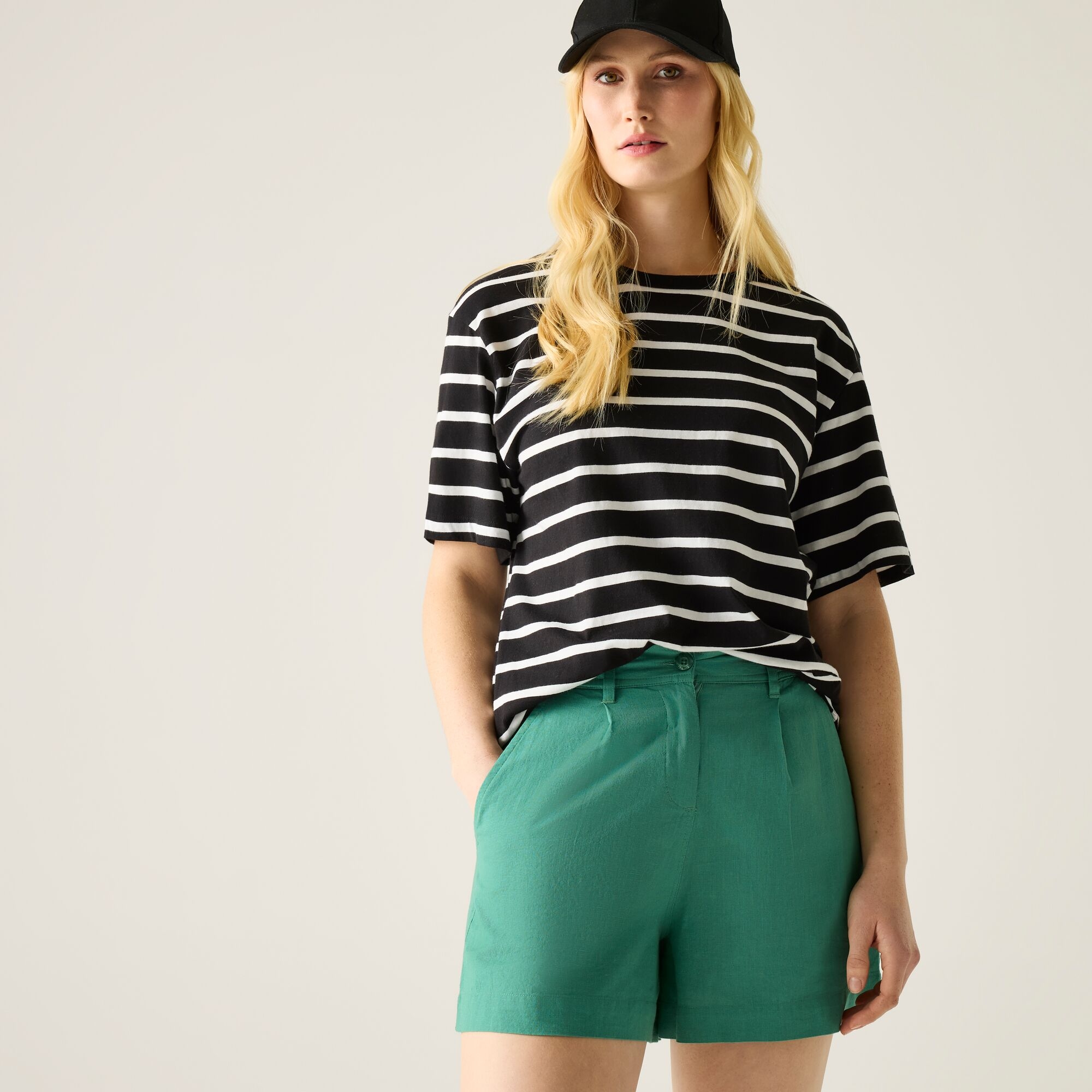 Regatta Women's Sabelle Shorts - Green Size 10