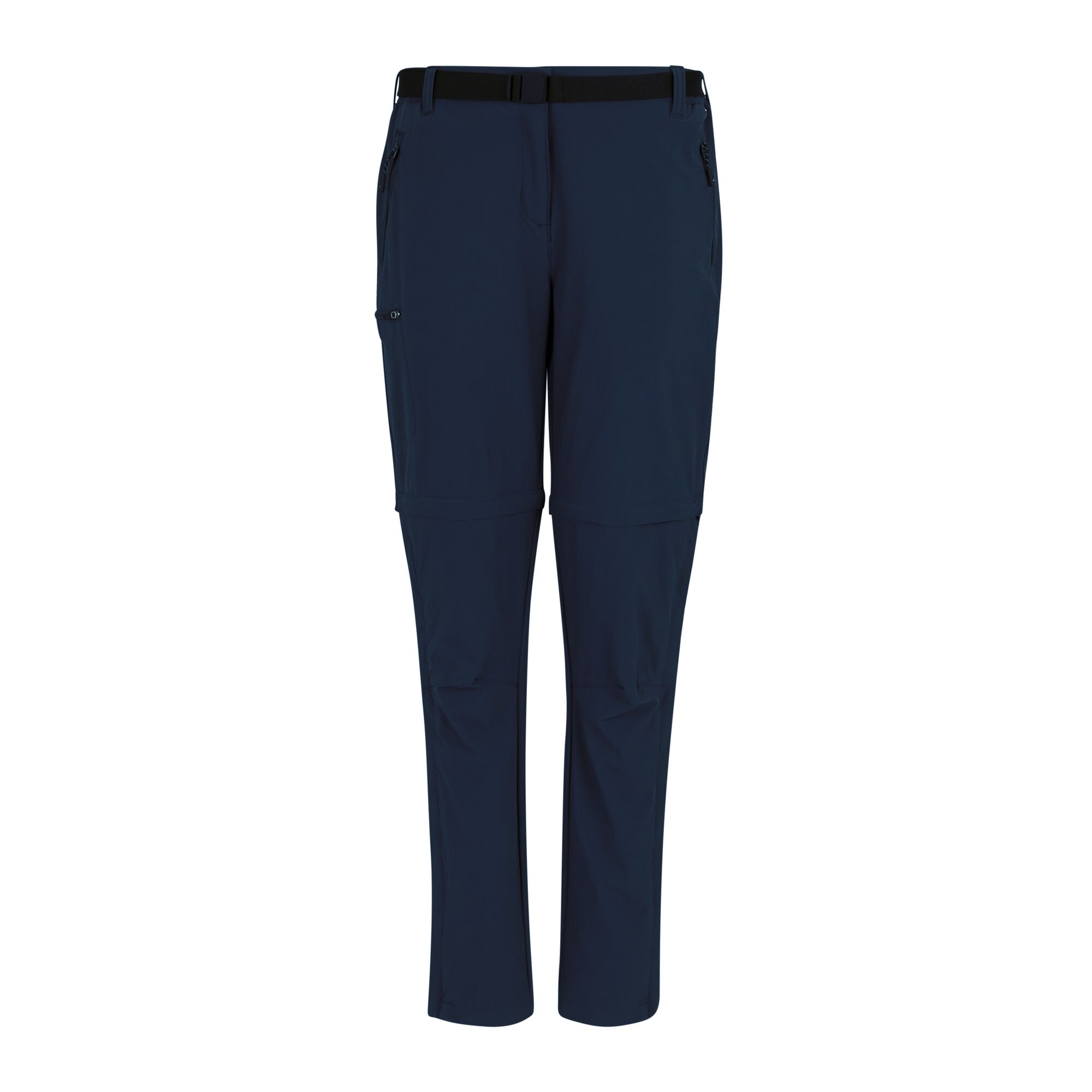 Regatta Spodnie damskie trekkingowe z odpinanymi nogawkami Xert Stretch Niebieski