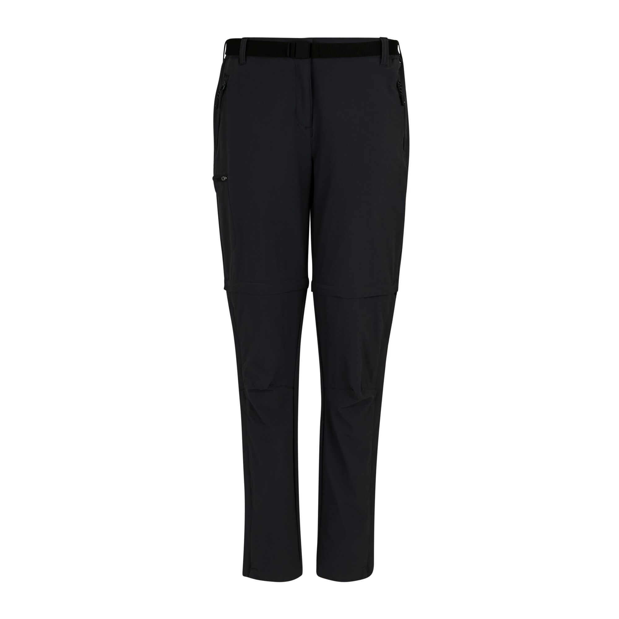 Regatta Spodnie damskie trekkingowe z odpinanymi nogawkami Xert Stretch Czarny