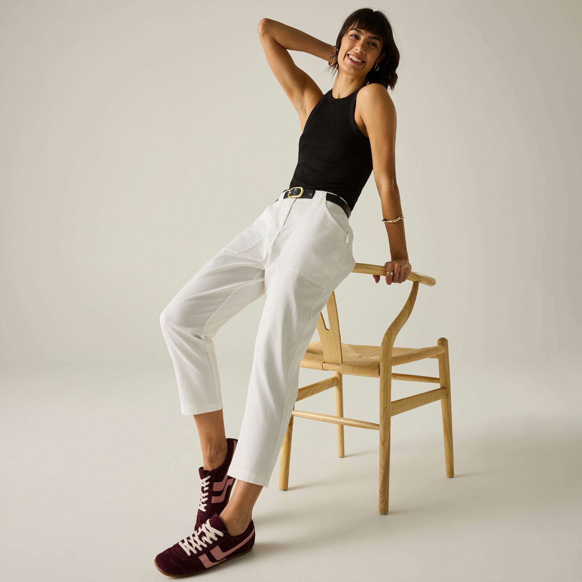 Regatta Women's Shorebella Capri Trousers - White Size 12 - Image 1
