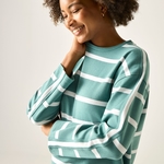 Ivy Moss White Stripe 