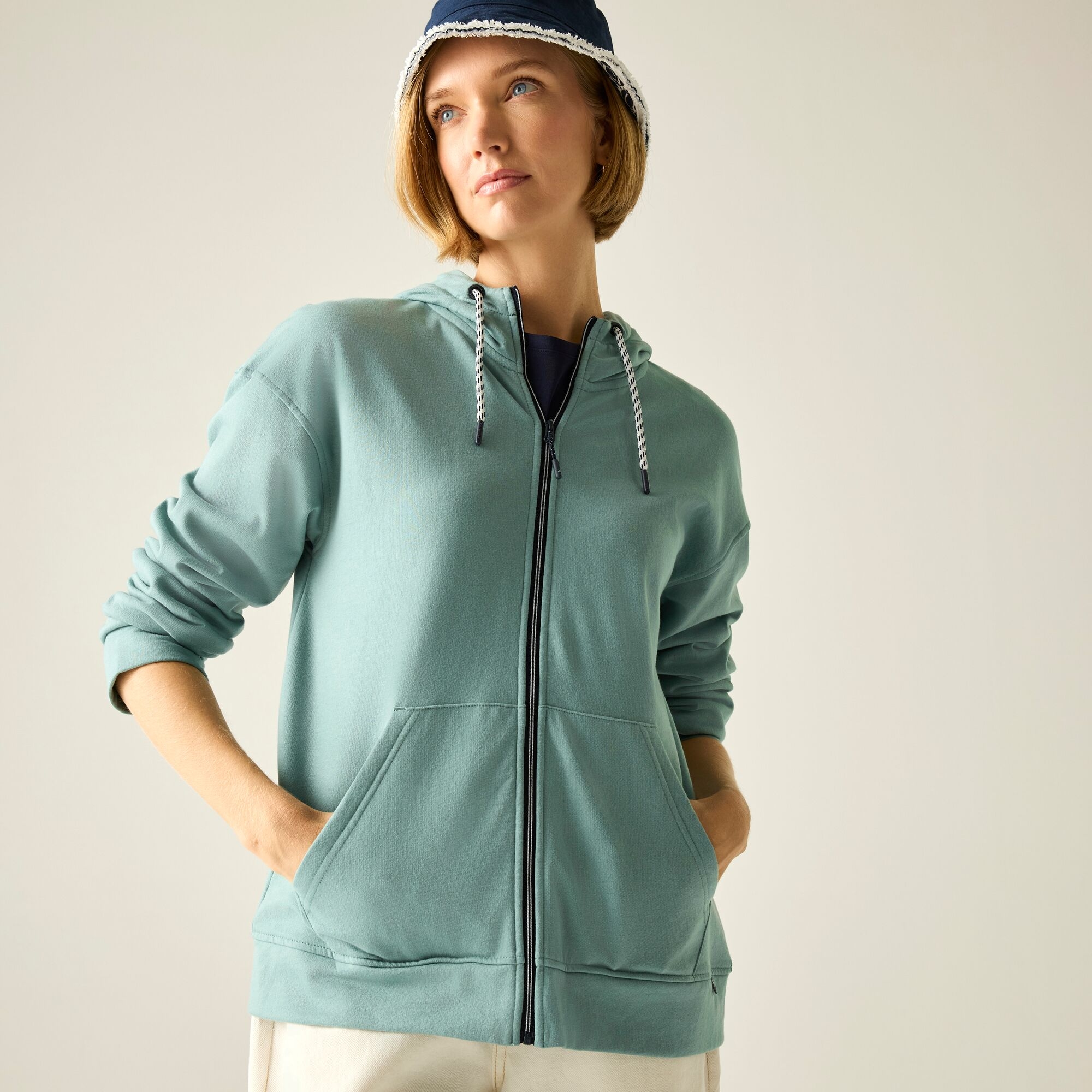 Regatta   Bluza damska z kapturem Bayletta Zielony