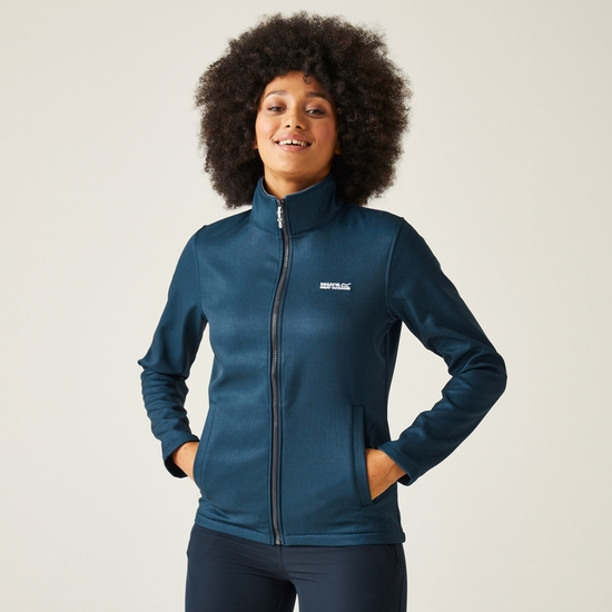 Women's Connie V Softshell Walking Jacket Navy Marl