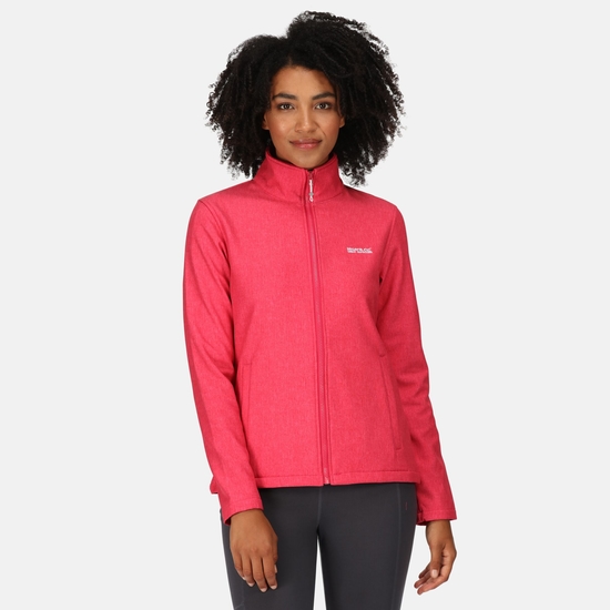 Women's Connie V Softshell Walking Jacket Pink Potion Marl 