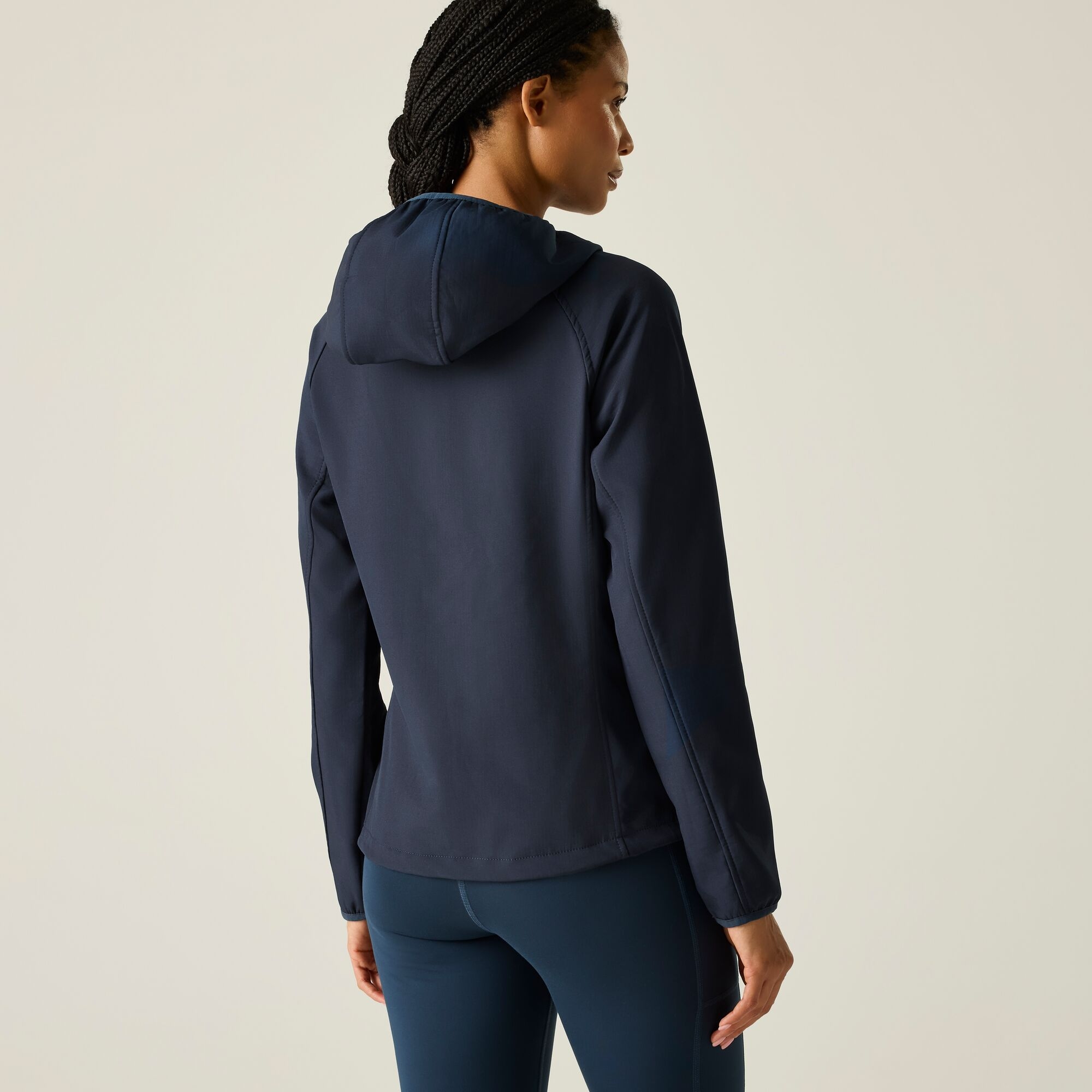 Regatta Regatta Kurtka damska softshell przeciwdeszczowy z kapturem Arec III Niebieski