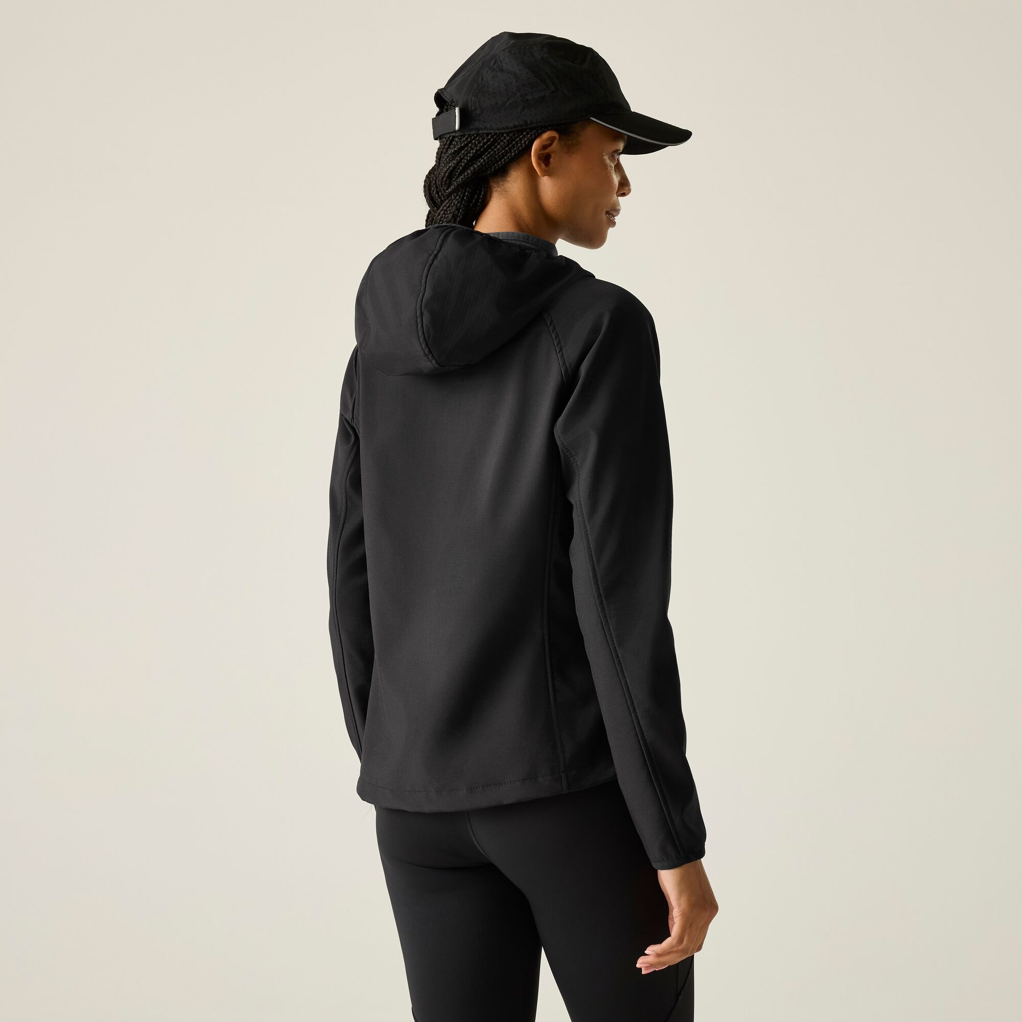 Regatta Kurtka damska softshell przeciwdeszczowy z kapturem Arec III Czarny