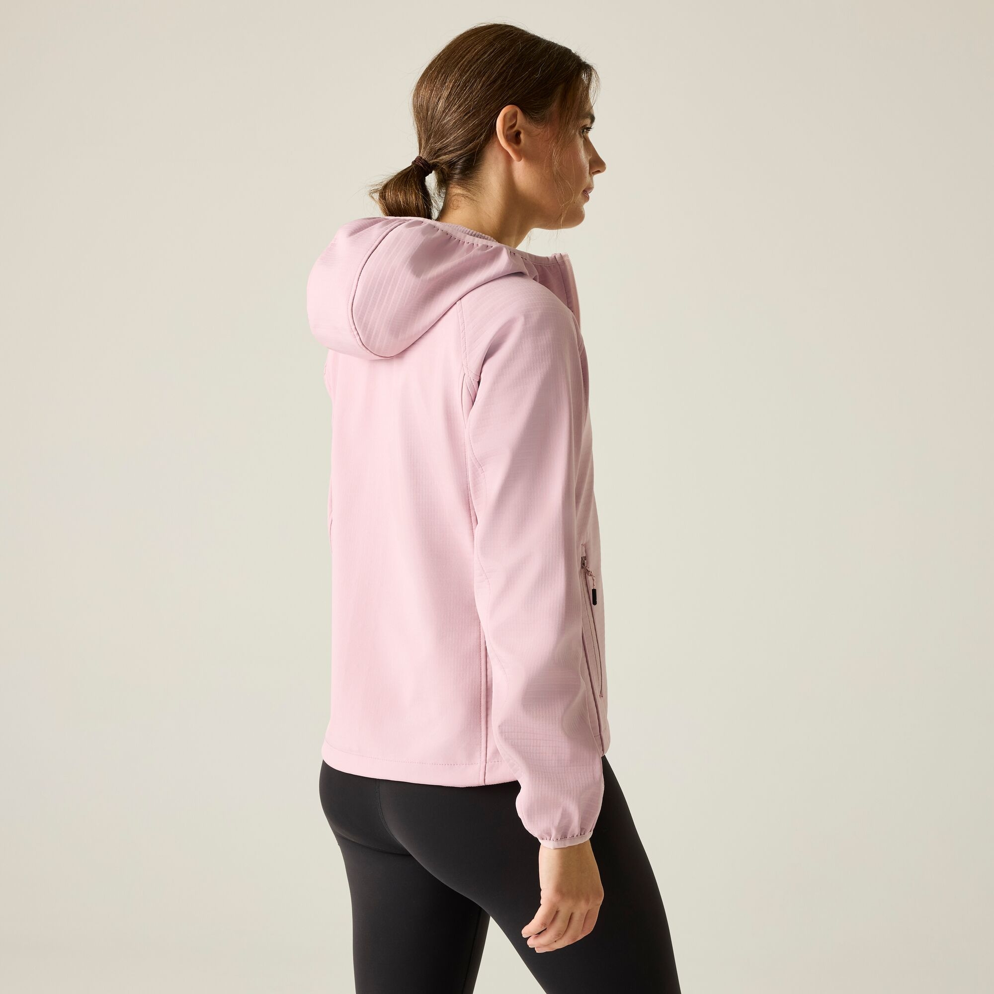 Regatta Kurtka damska softshell przeciwdeszczowy z kapturem Arec III Fioletowy