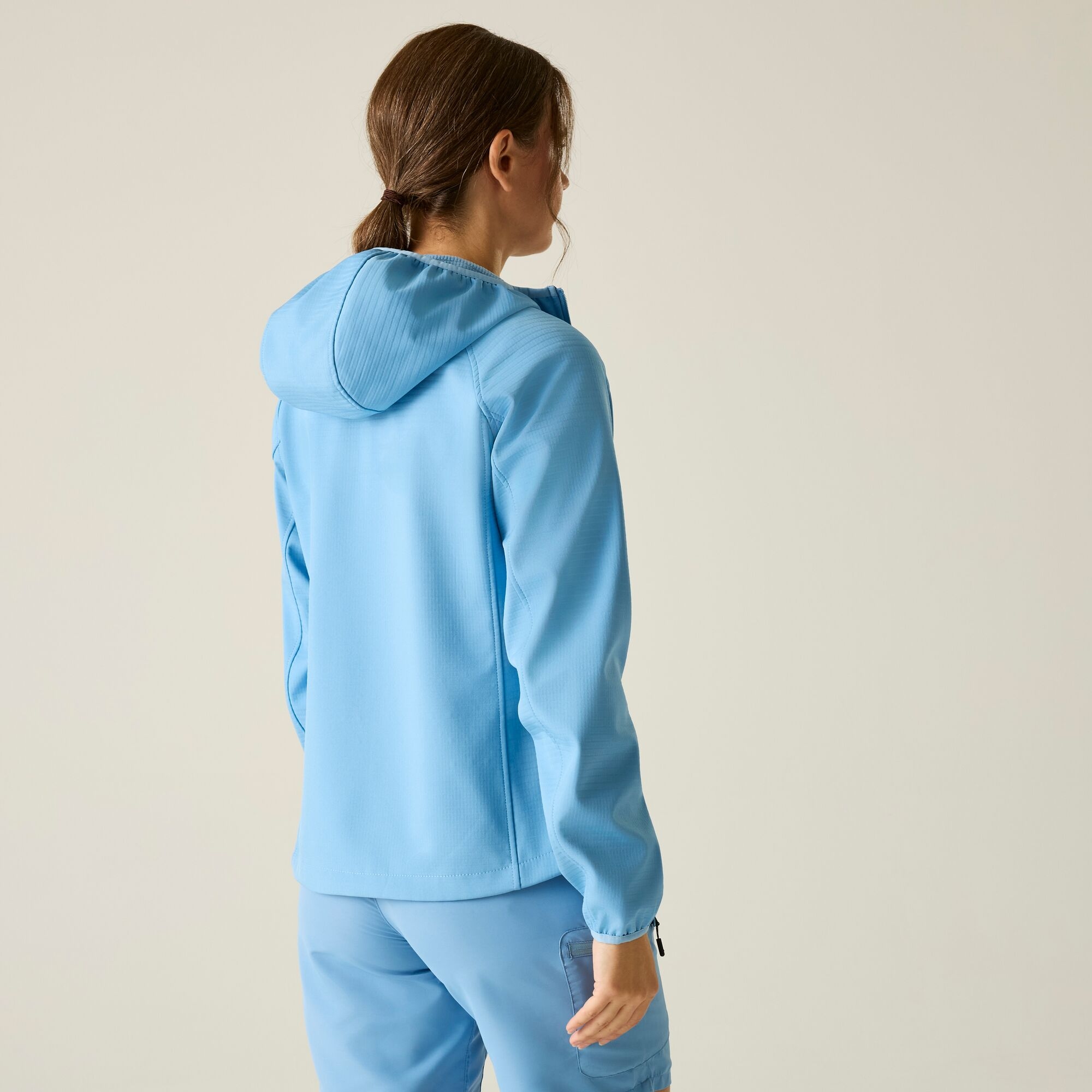 Regatta Kurtka damska softshell przeciwdeszczowy z kapturem Arec III Niebieski