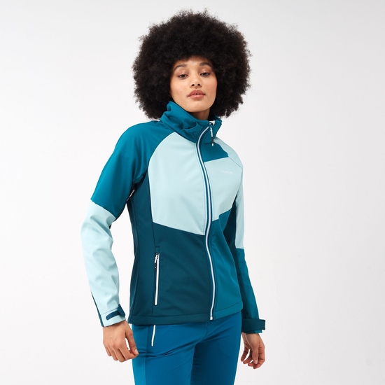 Women's Desoto IX Softshell Jacket Gulfstream Sea Haze