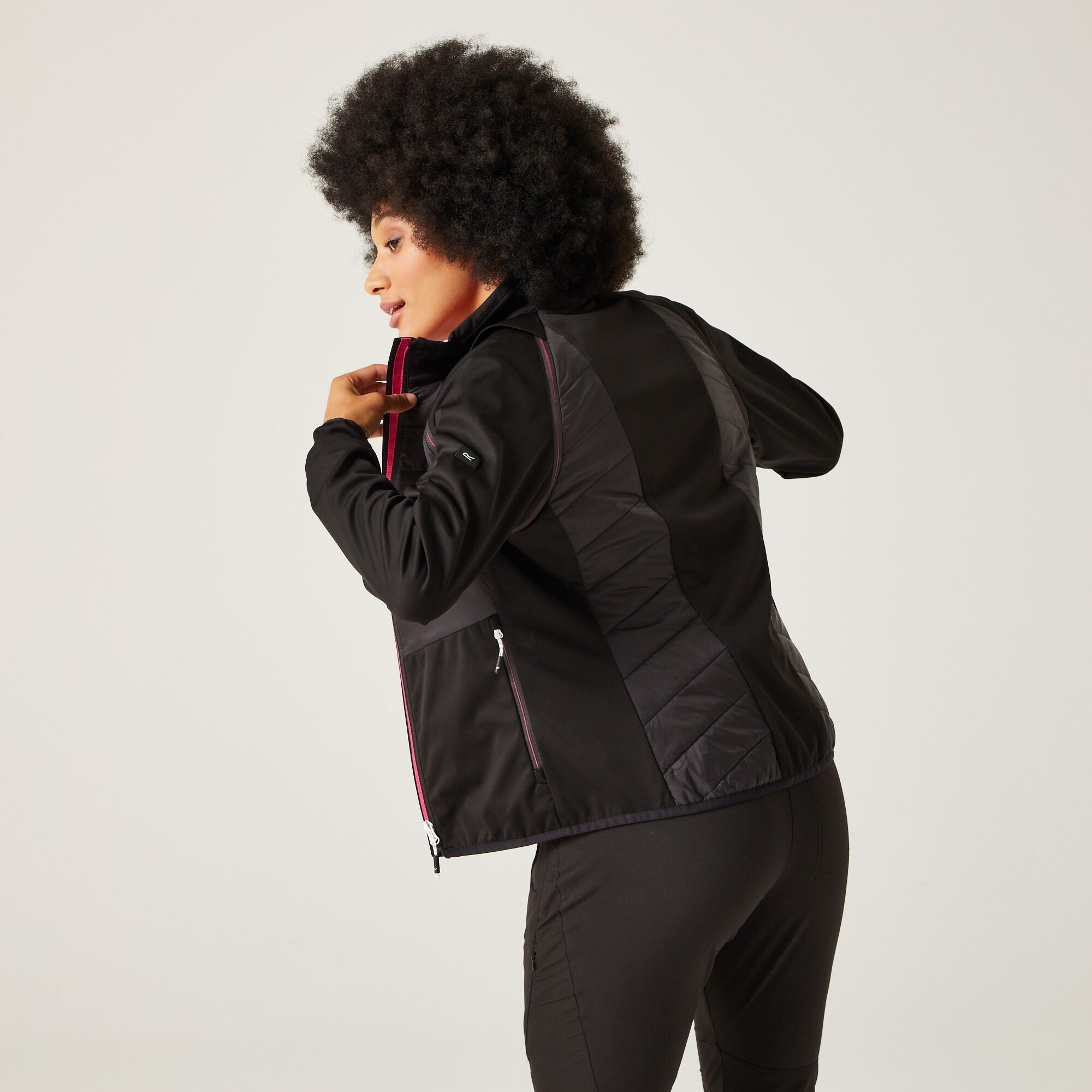 Regatta Damska kurtka hybrydowa Steren II Czarny