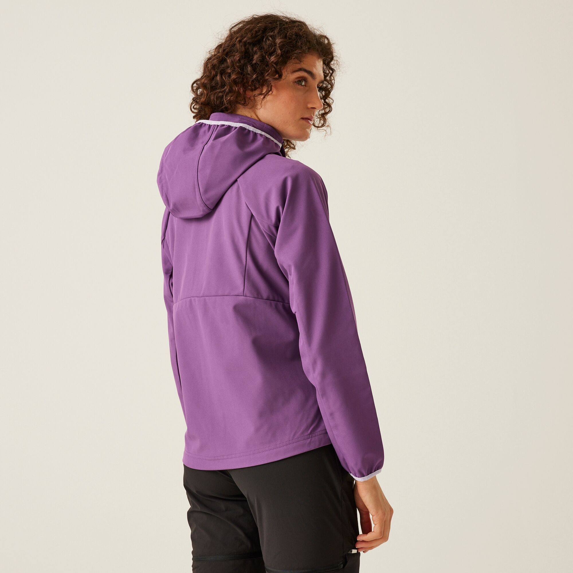 Regatta Damski Softshell Bourda Fioletowy