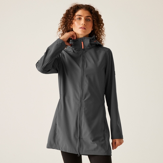 Women's Carisbrooke Softshell Jacket Seal Grey Satsuma