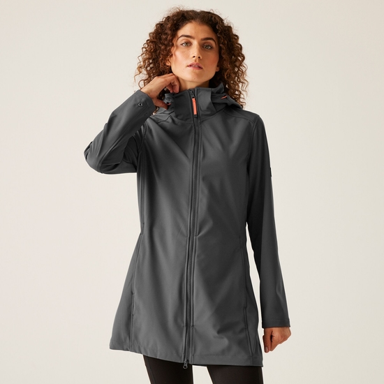 Carisbrooke Femme Veste softshell Gris