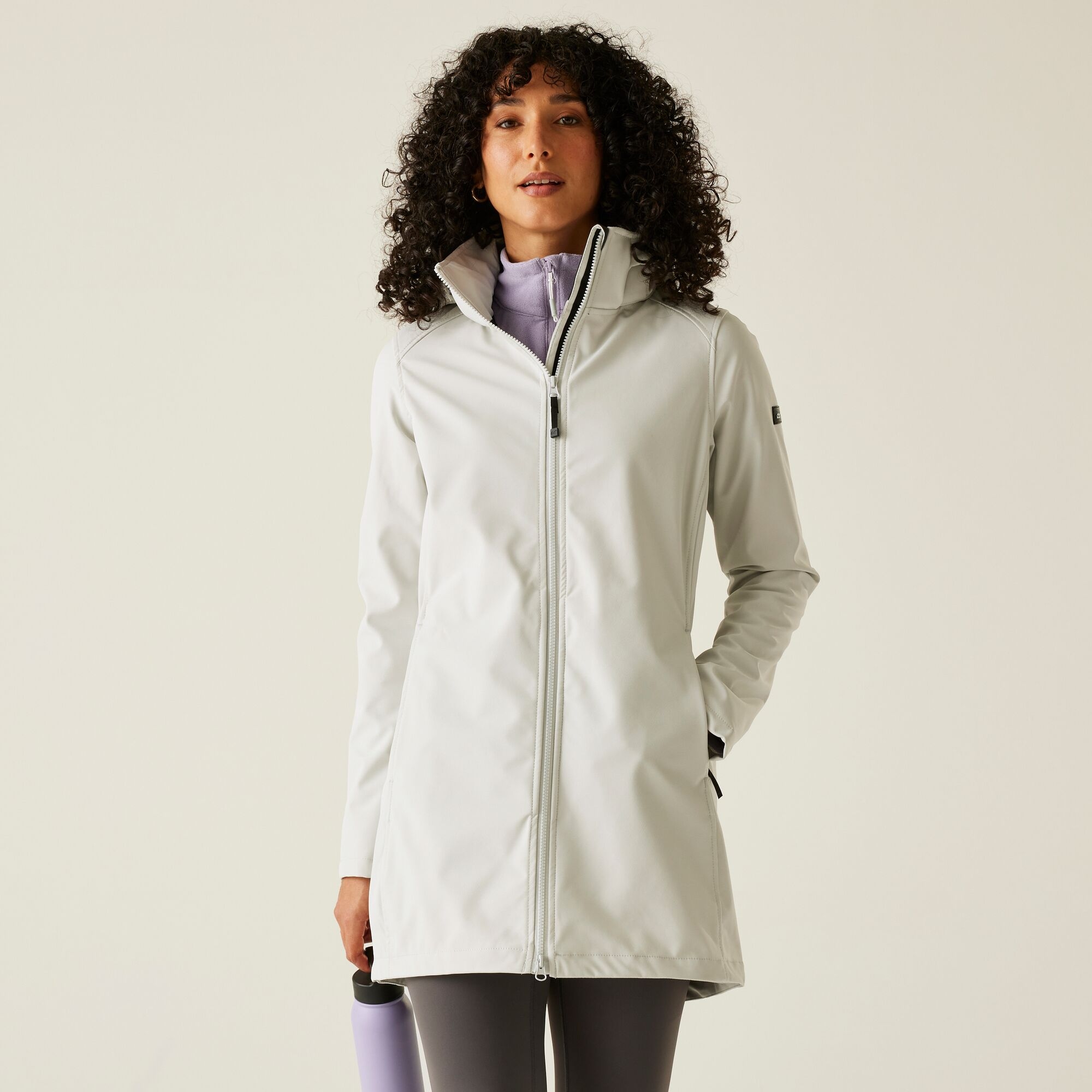 Regatta Damski Softshell Carisbooke Szary, Rozmiar: 34