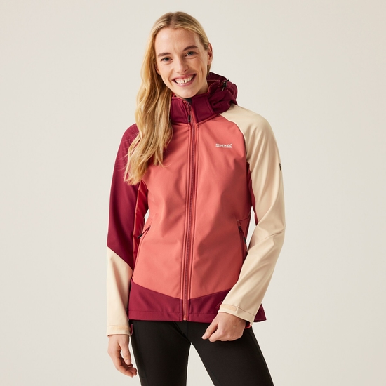 Women's Desoto X Softshell Jacket Rumba Red Mineral Red