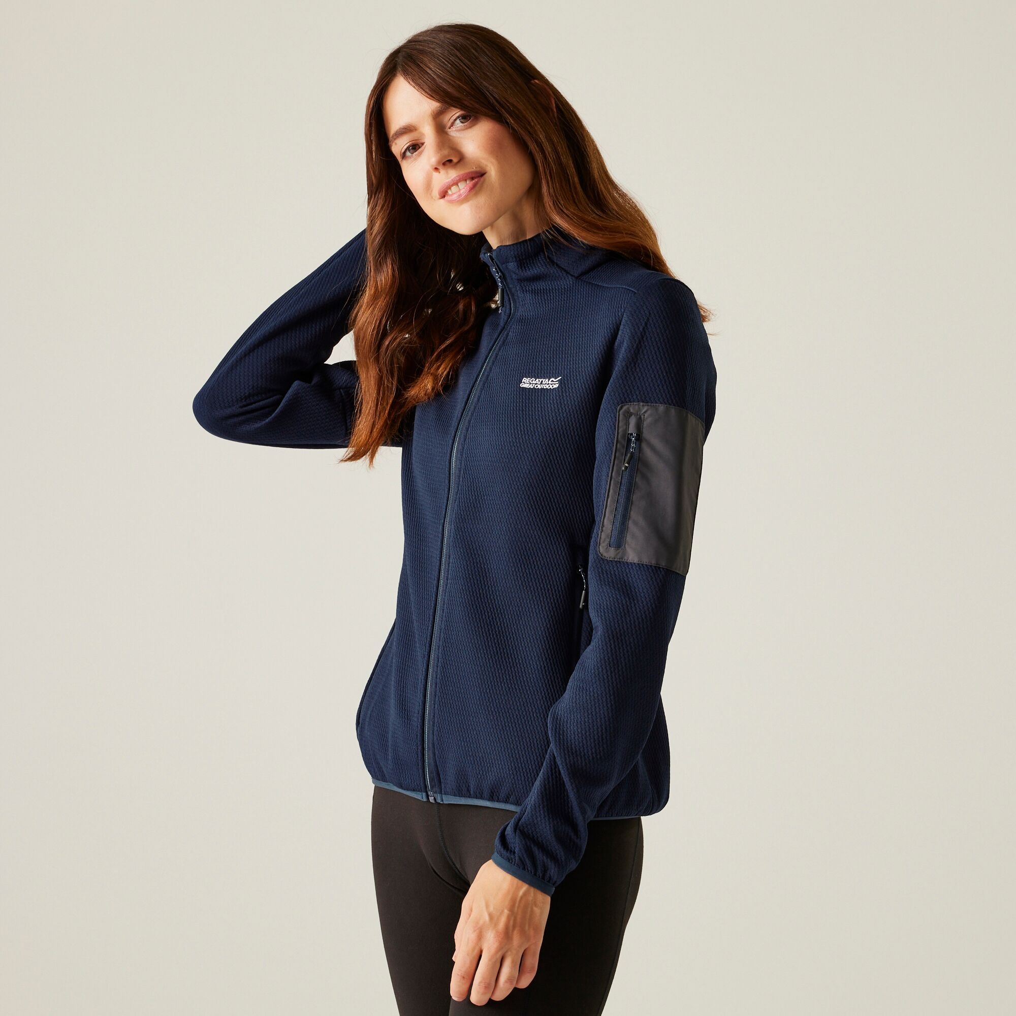Regatta Damski Softshell Aldean Niebieski, Rozmiar: 34