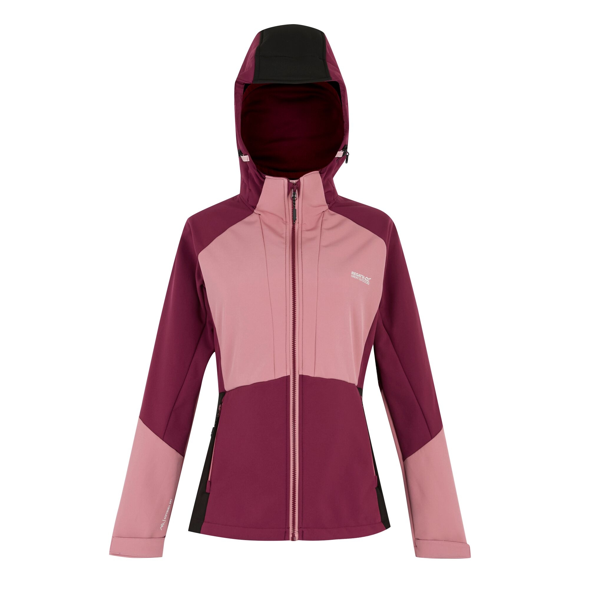Regatta   Kurtka damska softshell wodoodporny Desoto Czerwony