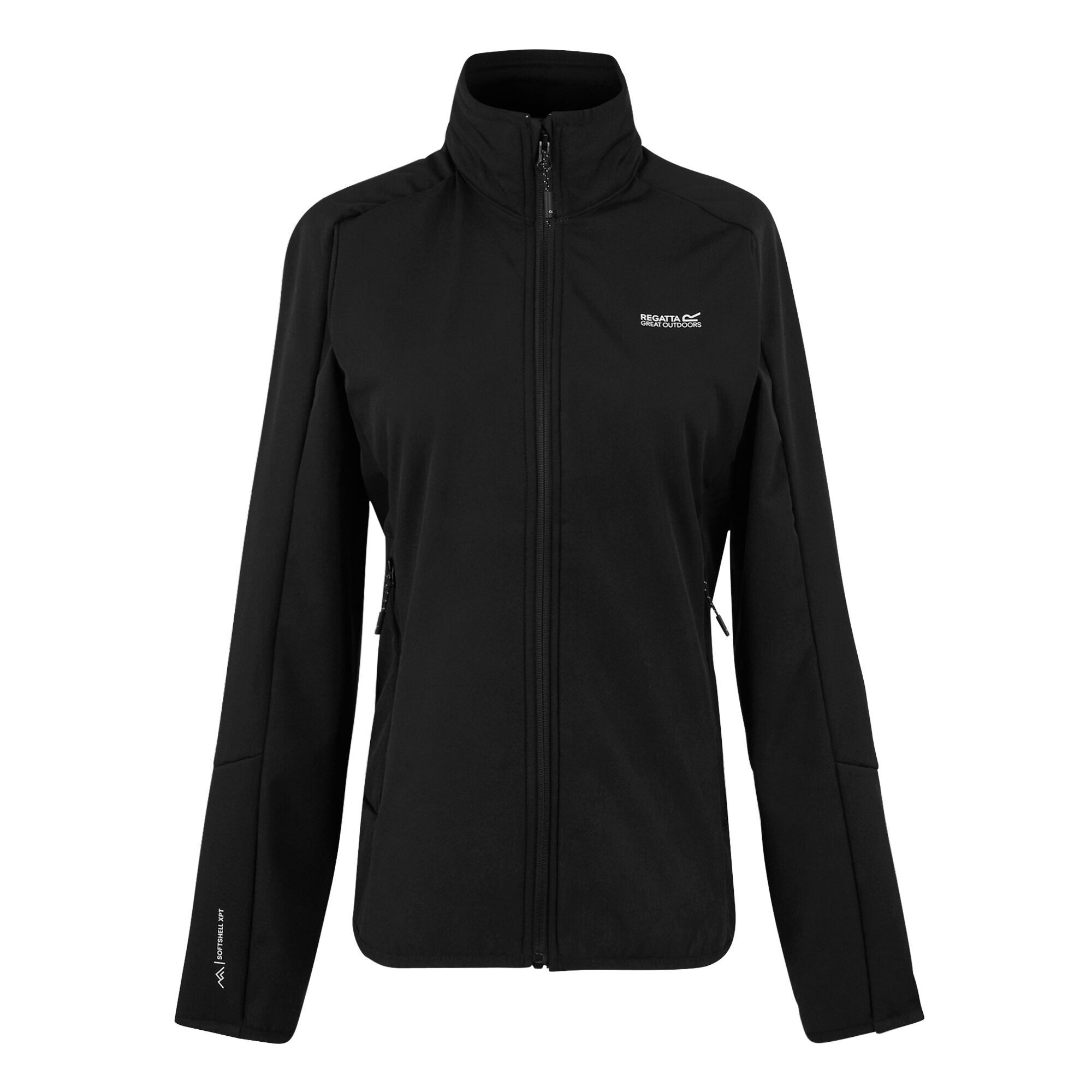 Regatta   Kurtka damska softshell wodoodporny Moutdale Czarny