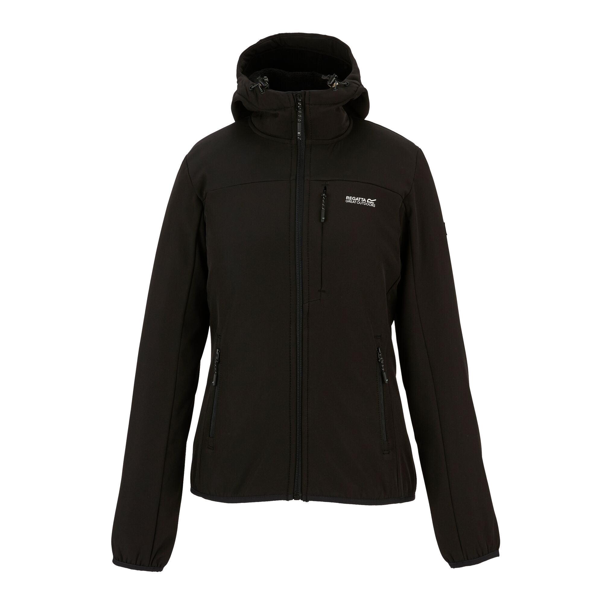 Regatta Kurtka damska softshell przeciwdeszczowy Ossek Czarny