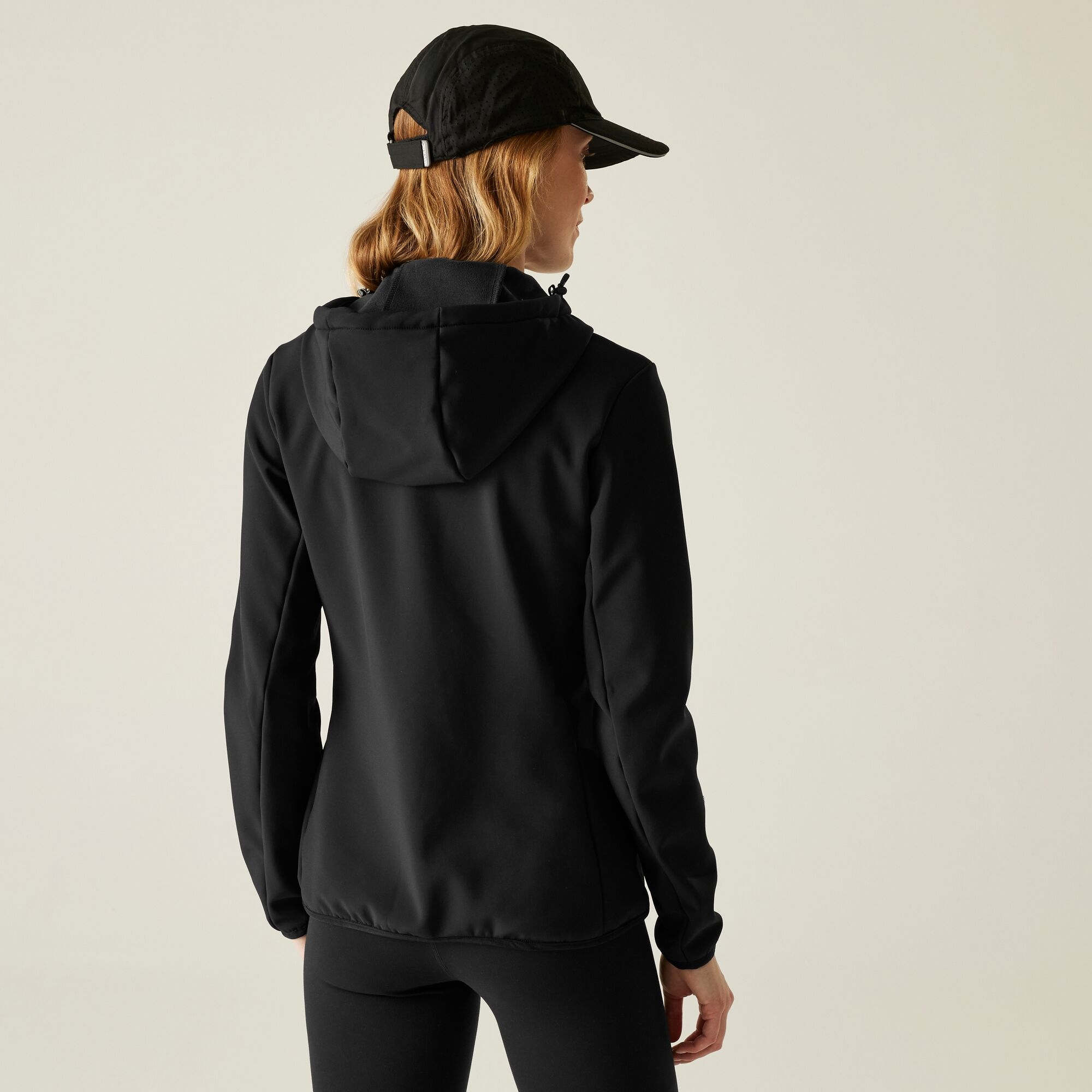 Regatta Kurtka damska softshell przeciwdeszczowy Ossek Czarny