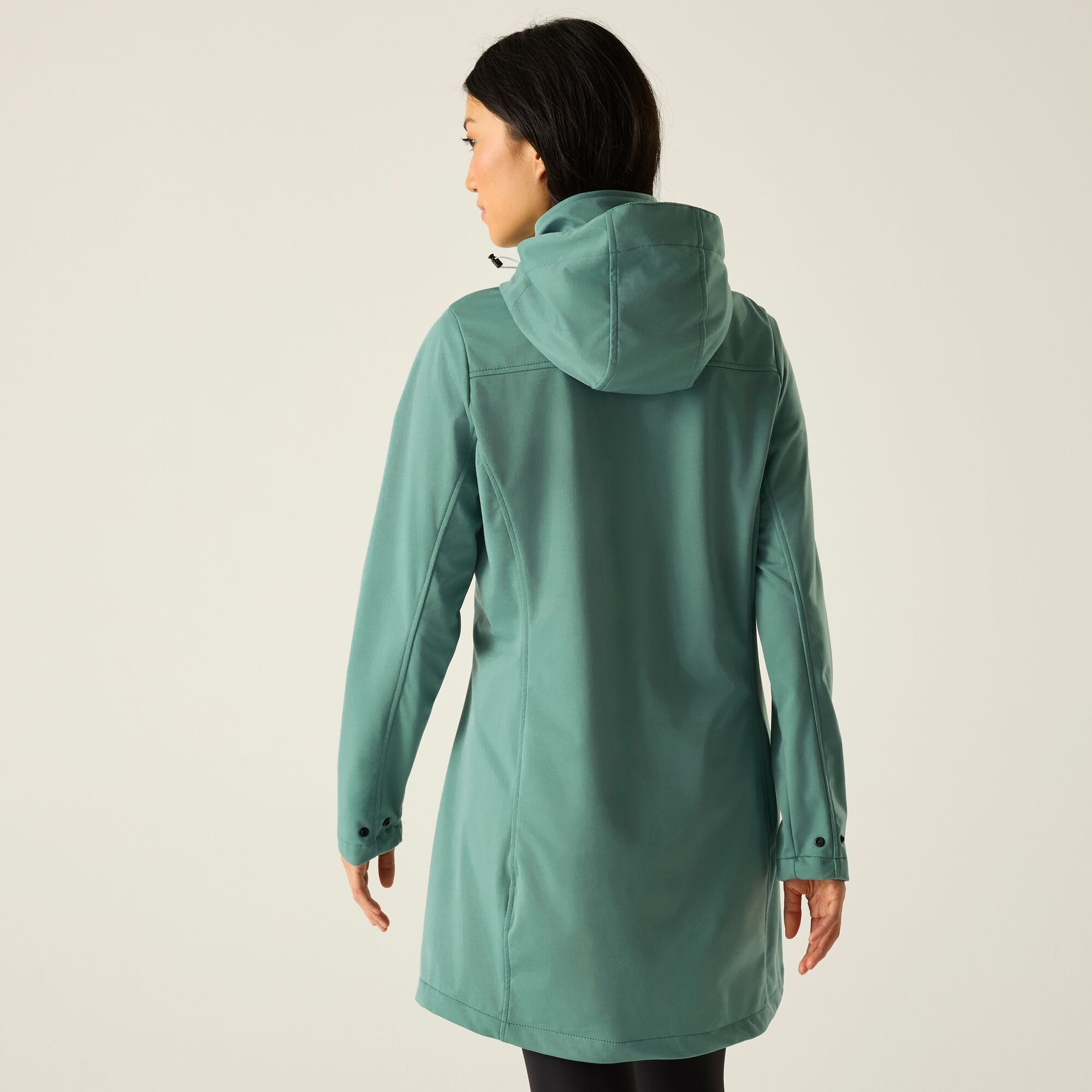 Regatta   Kurtka softshell damska przeciwdeszczowa Carisbrooke Zielony