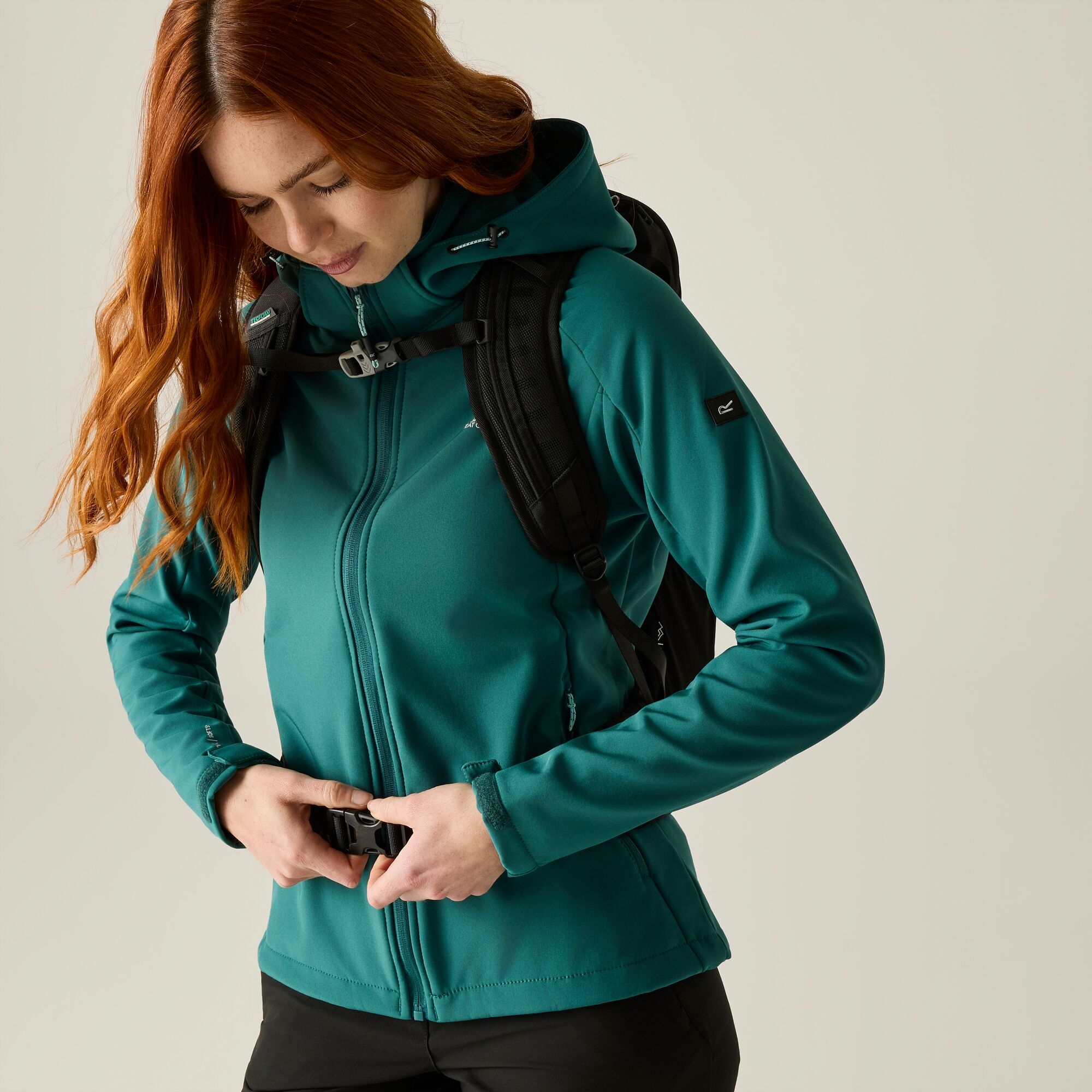Regatta   Kurtka softshell damska Deyana Zielony