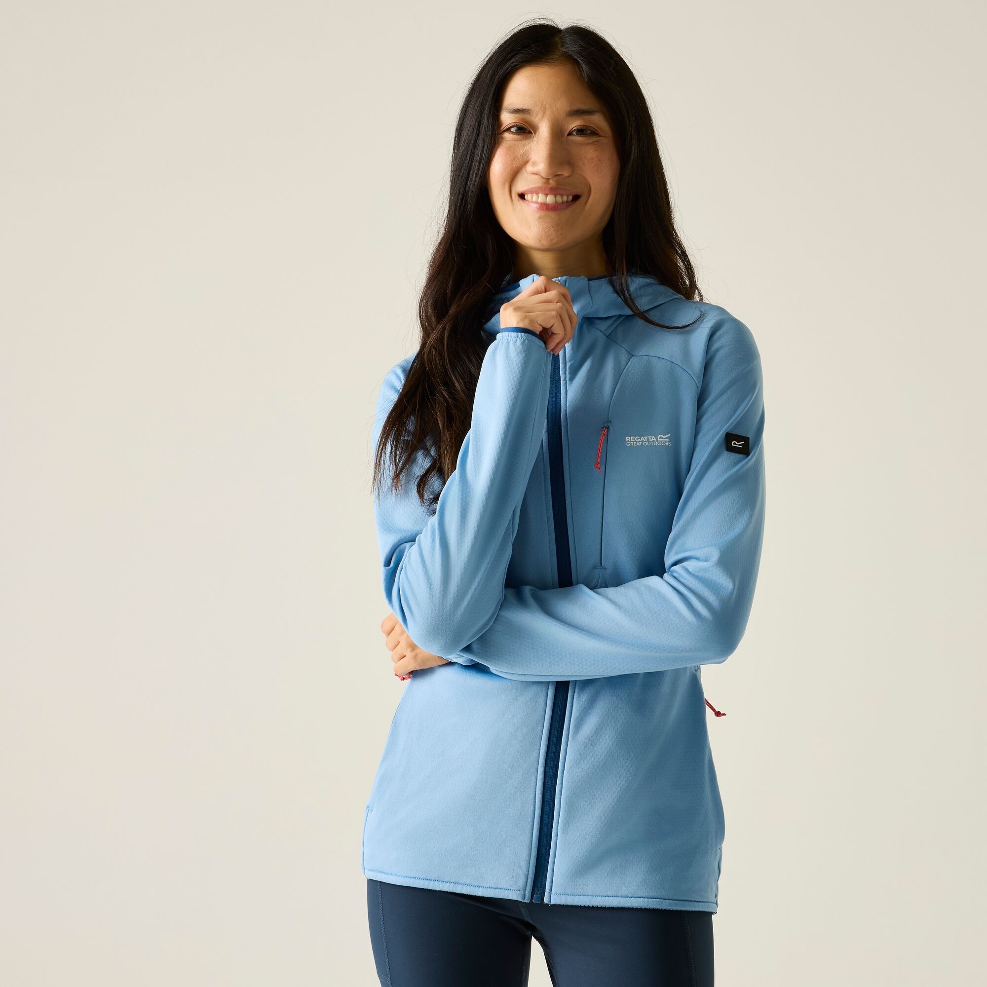 Regatta Bluza damska z kapturem Kadley Niebieski