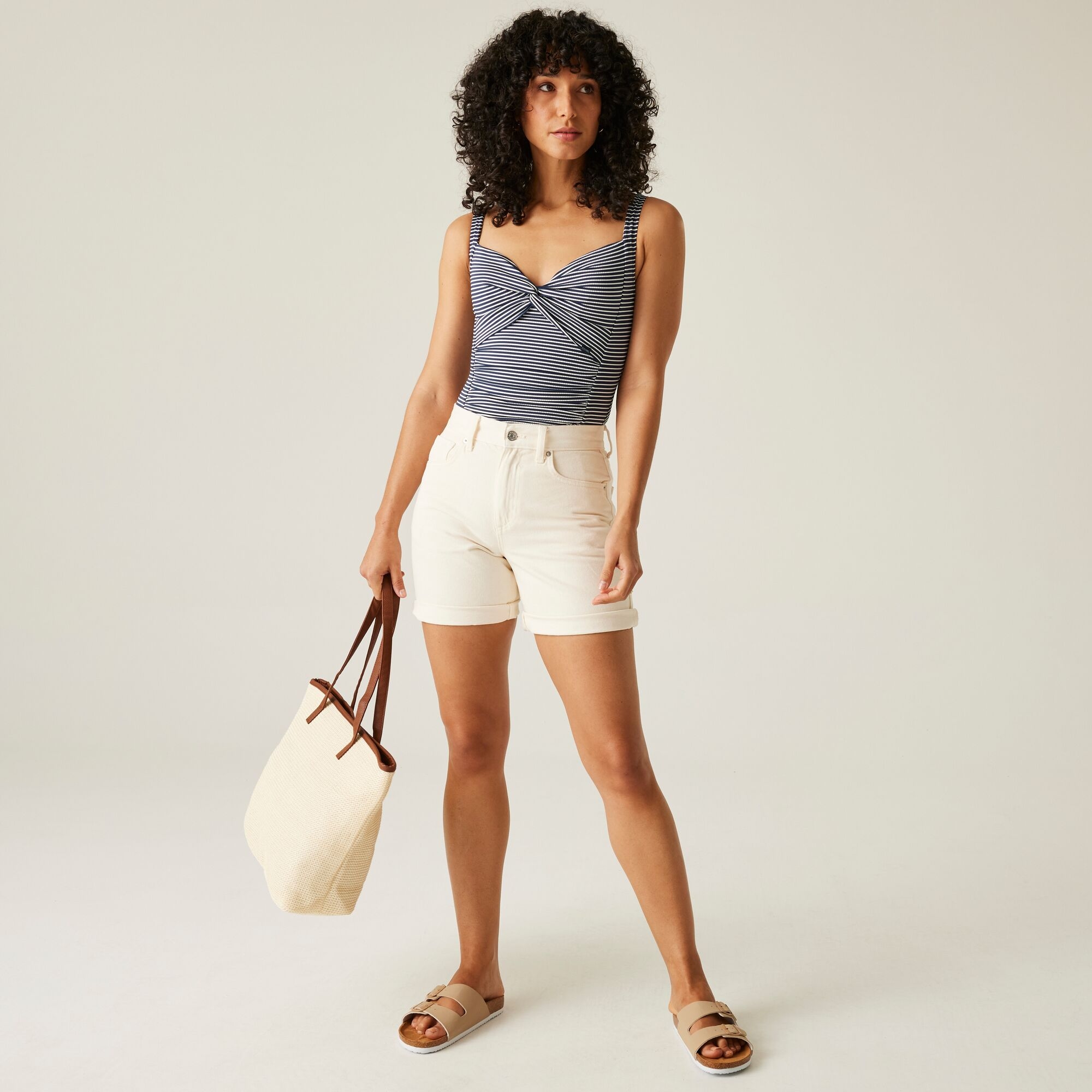 Regatta Damski strój kąpielowy wyszczuplający Sakari Niebieski