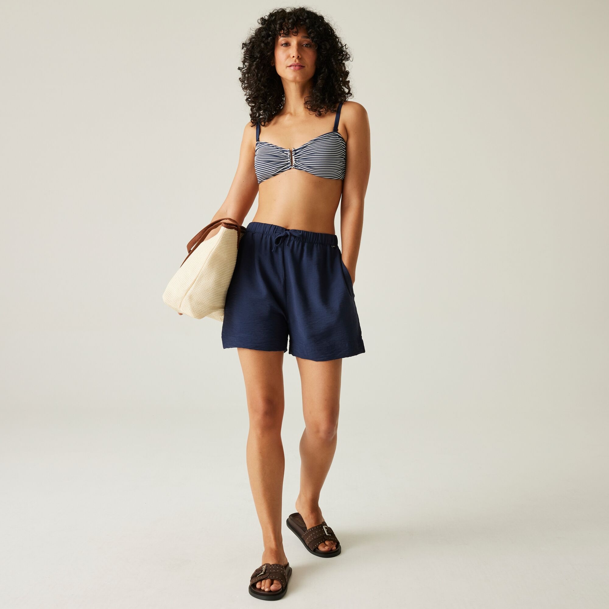 Damska góra od stroju kąpielowego Aceana III Niebieski