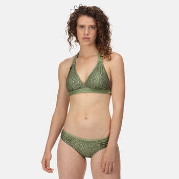 Flavia String Bikini-Top für Damen Grün