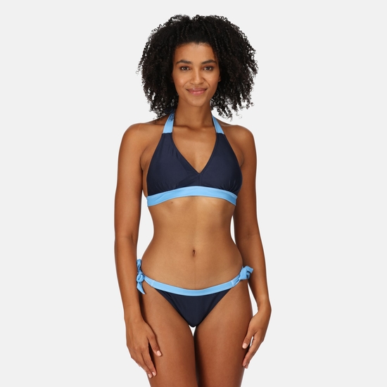 Flavia String Bikini-Top für Damen Blau