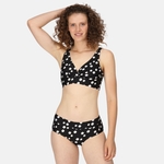 Black White Polka Print 