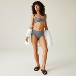 Navy White Seeksucker Stripe