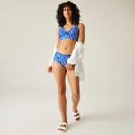 Brightest Blue Abstract Print