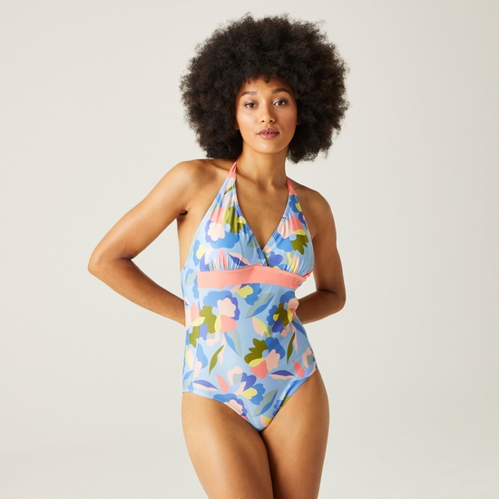 Women's Flavia II Swimsuit Abstract Floral Print